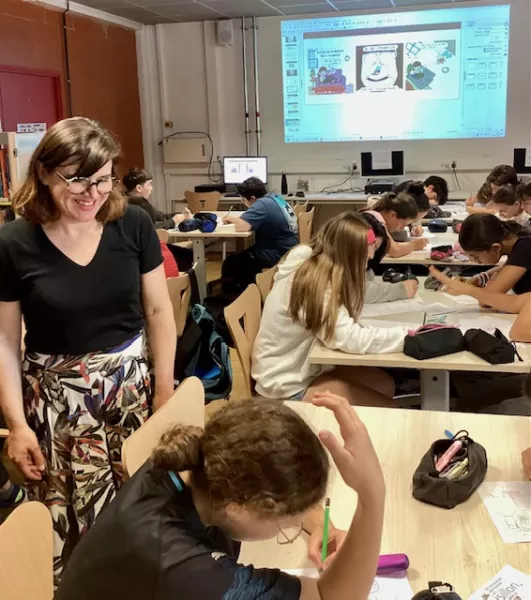 Ateliers scolaires - Violette Bernad